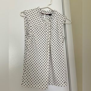 Polka dot blouse